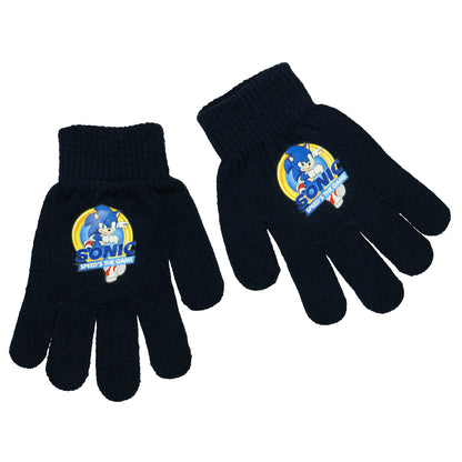 Sonic The Hedgehog 2 Speed's The Game Youth Beanie & Glove Set OSFM