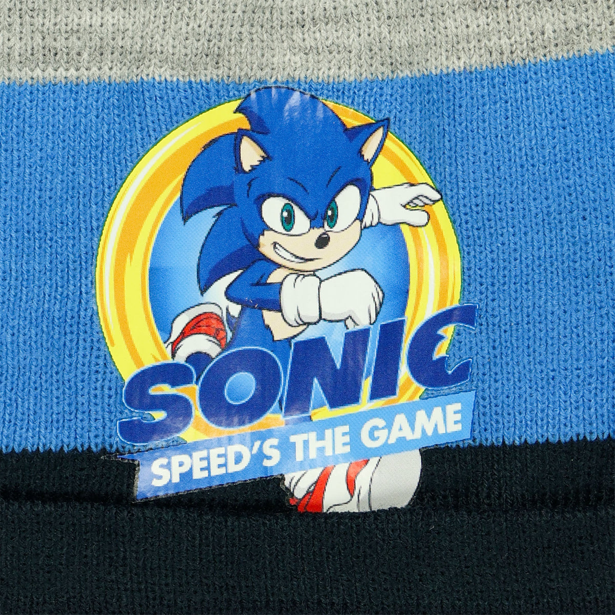 Sonic The Hedgehog 2 Speed's The Game Youth Beanie & Glove Set OSFM