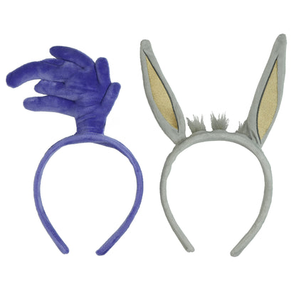 Looney Tunes Cosplay Headband Set Bugs Bunny and Roadrunner 3D Design 2-Pack