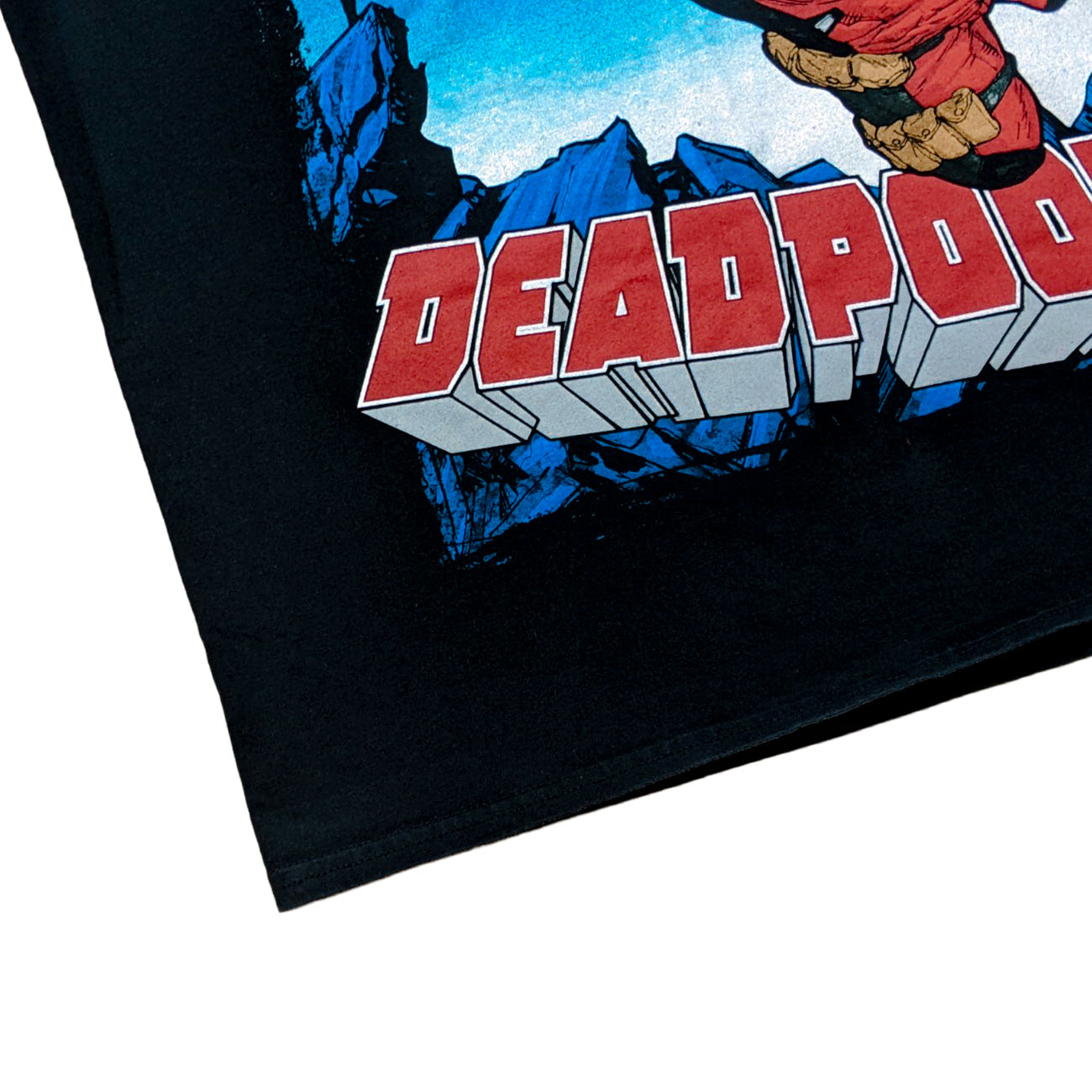 Marvel Deadpool T-Shirt Men's Aerial Assault Short Sleeve Tee