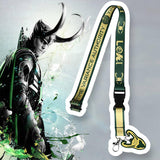 Loki TVA ID Badge Holder Breakaway Lanyard