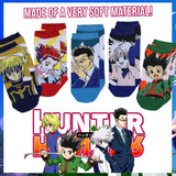 Hunter x Hunter Adult Characters Anime No Show Mix And Match Ankle Socks