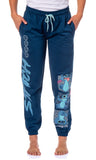 Disney Lilo & Stitch Women's Experiment 626 Sleep Jogger Pajama Pants