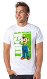 Super Mario Bros Movie Men's Shirt Luigi You Just Got Luigi'd Adult T-Shirt