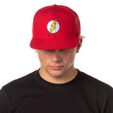 DC Comics The Flash nice Embroidered Logo Snapback Cap Hat