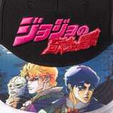 JoJo's Bizarre Adventures Character Brim Embroidered Adjustable Snapback Hat