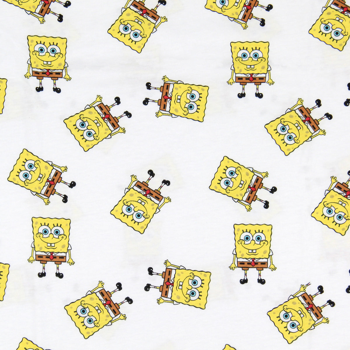 Men's SpongeBob All Over Graphic Print Adult Short Sleeve T-Shirt