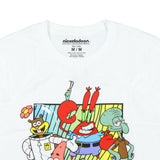 SpongeBob Squarepants Shirt Men's Squidward Patrick Sandy Graphic Tee