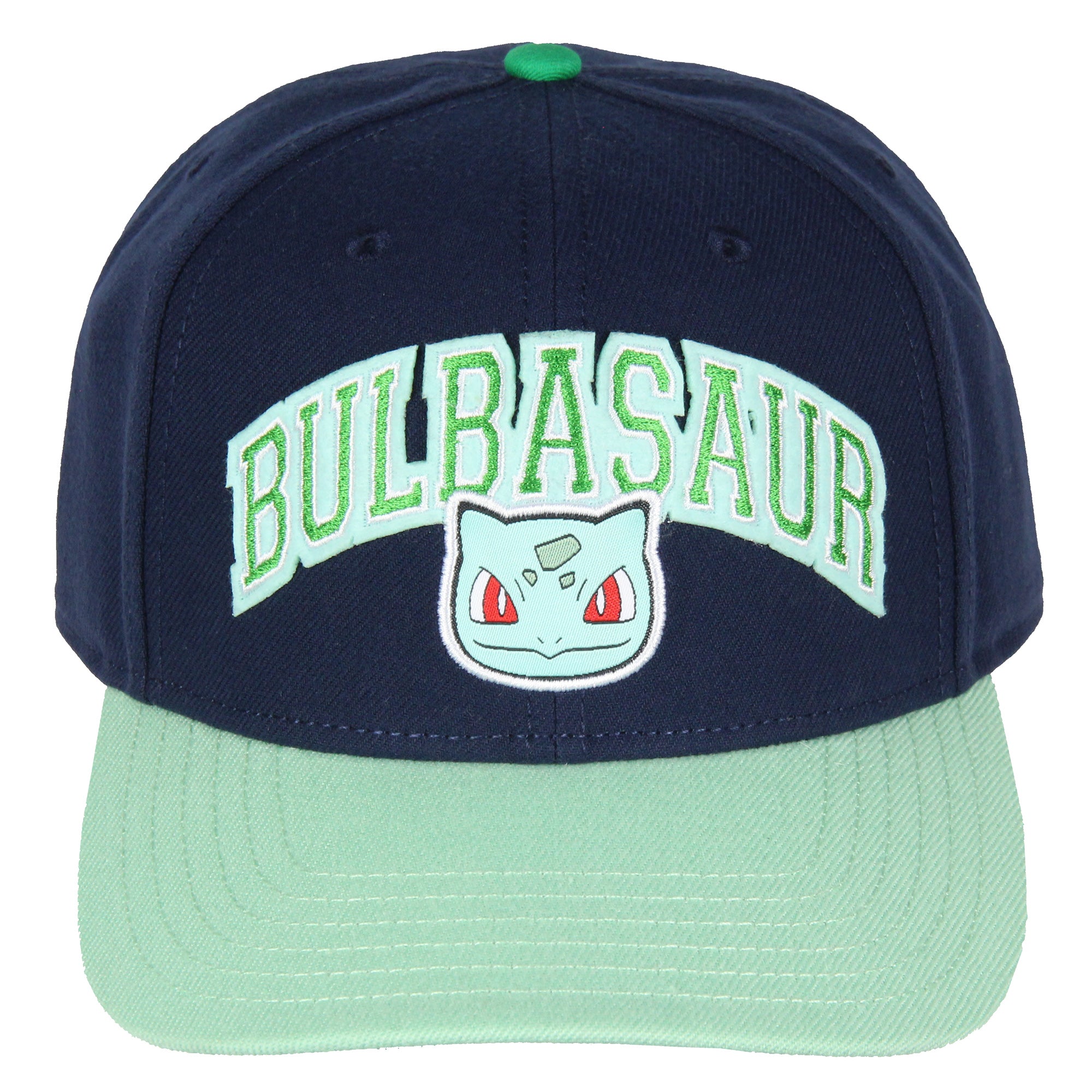 Pokemon Adult Embroidered Precurve Snapback Hat For Men and Women