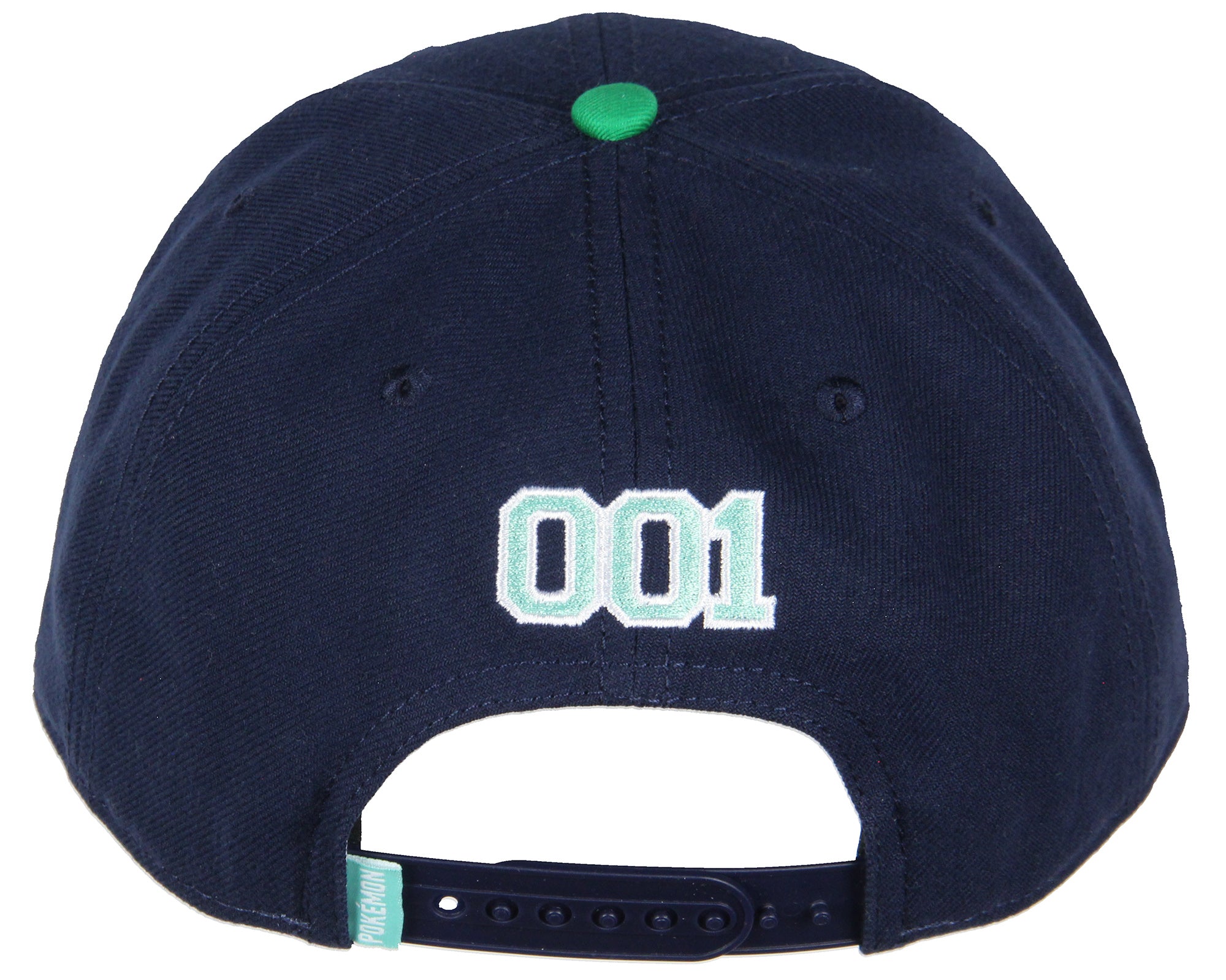 Pokemon Adult Embroidered Precurve Snapback Hat For Men and Women