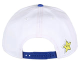 Nintendo Super Mario Toad Embroidery Design Adjustable Snapback Precurved Hat