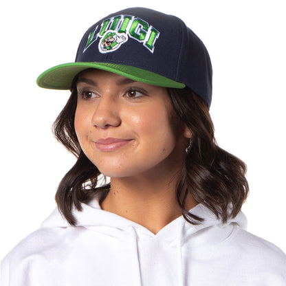 Nintendo Super Mario Luigi Embroidery Design Adjustable Snapback Precurved Hat