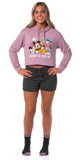 Disney Mickey and Friends Women's 3-Piece Set (Hoodie, Shorts, Socks)