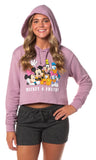 Disney Mickey and Friends Women's 3-Piece Set (Hoodie, Shorts, Socks)