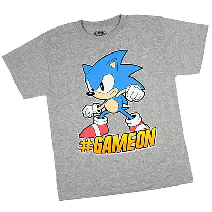 Sonic The Hedgehog #GameOn Sega Video Game Boys T-Shirt Kids