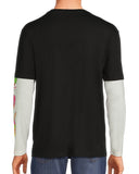 Kwick-E-Mart Mens Shirt And Beanie Bart Simpson Faux Long Sleeve 2 PIece Set 3XL