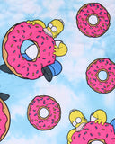 The Simpsons Homer Simpson Tie Dye Sprinkles Donuts Lounge Pajama Pants For Men