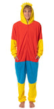 The Simpsons Costume Pajama Men's Character Fleece Union Suit