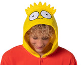 The Simpsons Costume Pajama Men's Character Fleece Union Suit