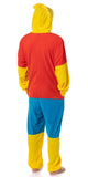 The Simpsons Costume Pajama Men's Character Fleece Union Suit