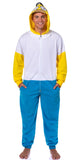 The Simpsons Costume Pajama Men's Character Fleece Union Suit