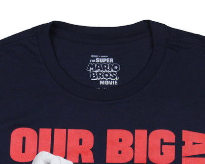 Super Mario Bros. Movie Boys' Our Adventure Begins Now Graphic Print T-Shirt (M)