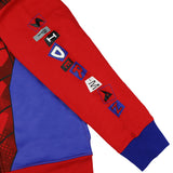 Marvel Spider-Man Jacket Boys Superhero Fleece Zip Up Hoodie