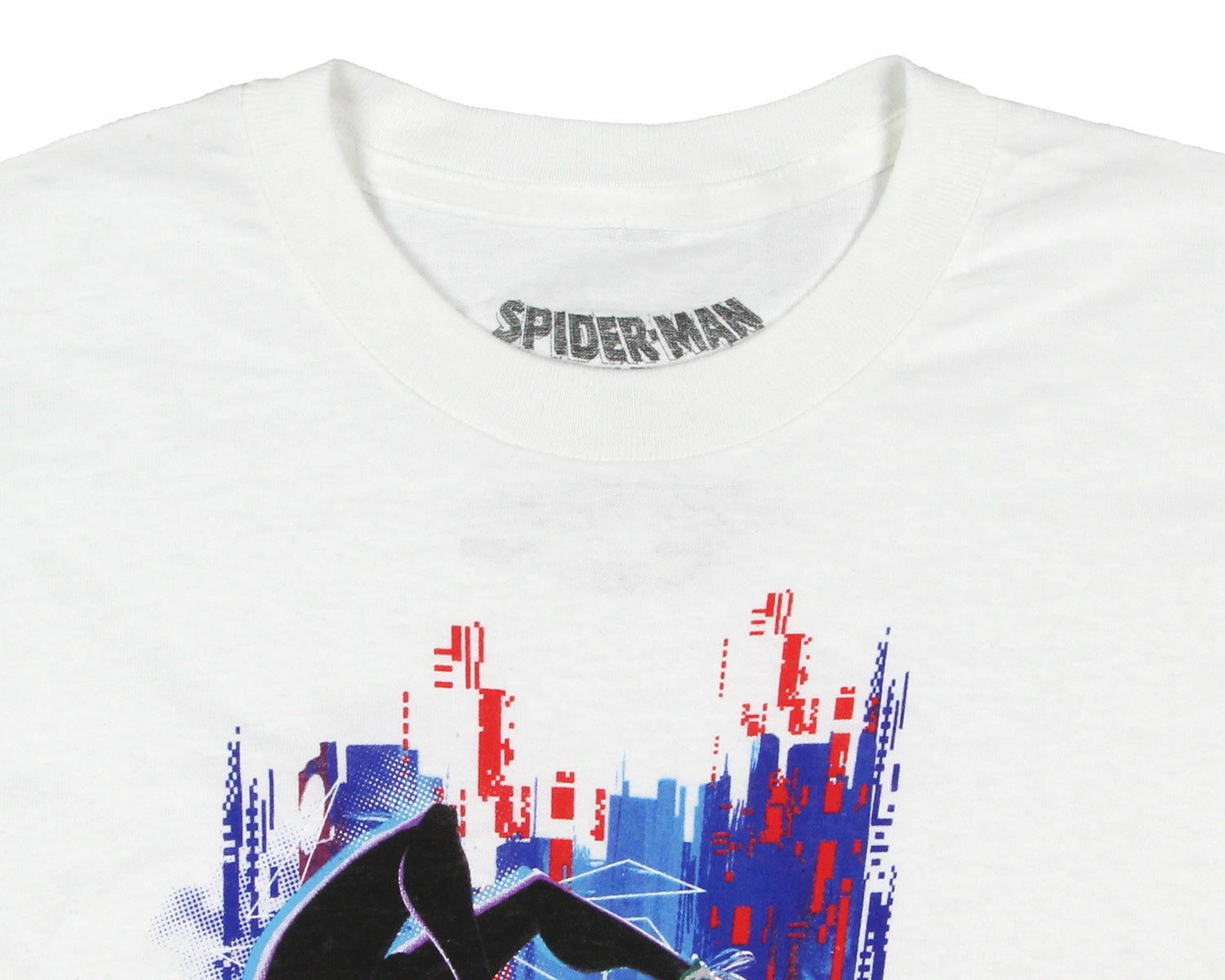 Spider-Man Womens Spider-Verse Miles Morales And Gwen Juniors T-Shirt