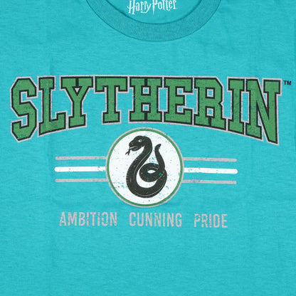 Harry Potter T-Shirt Boy's Slytherin Snake Design Short Sleeve Tee