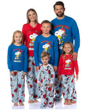 Peanuts Snoopy Merry & Bright Christmas Matching Family Pajama Set