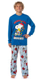 Peanuts Snoopy Merry & Bright Christmas Matching Family Pajama Set