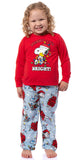 Peanuts Snoopy Merry & Bright Christmas Matching Family Pajama Set