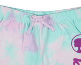 Barbie Girls' So Extra Tie-Dye Lounge Sleep Jogger Kids Sweat Pants (S, 7/8)