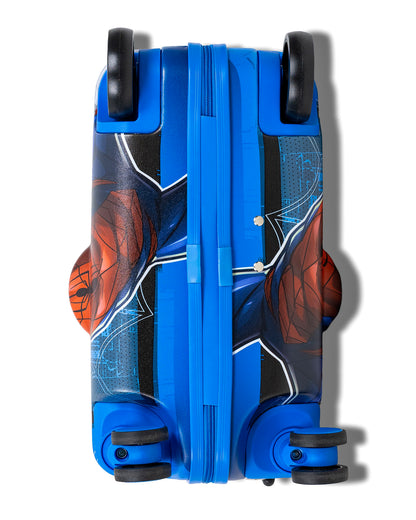 Marvel Spider-Man Suitcase 18" Kids Ride On Carry On Luggage with Wheels