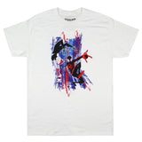 Spider-Man Men's Spider-Verse Miles Morales and Gwen Adult T-Shirt