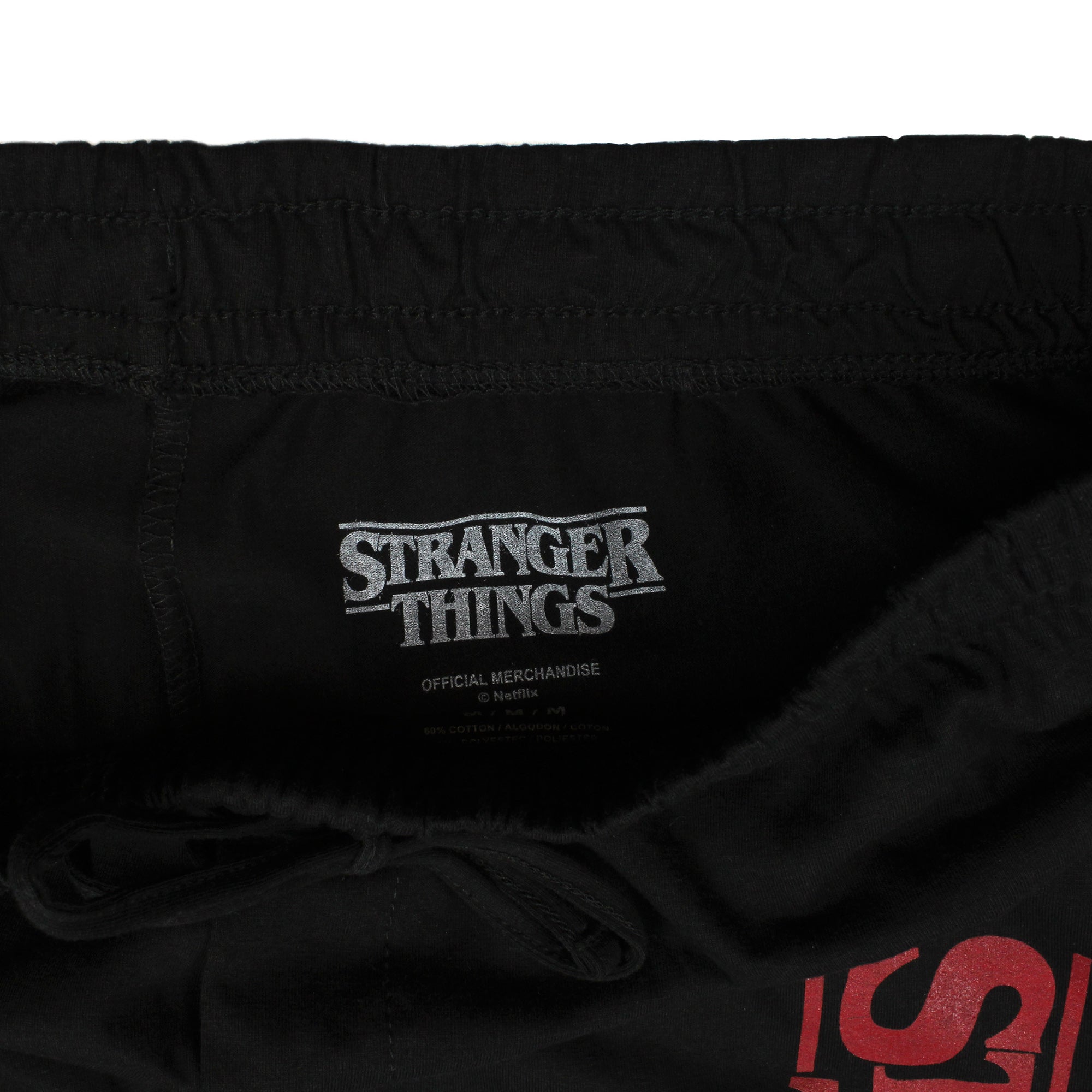 Stranger Things Men's Tv Show Logo Adult Loungewear Pajama Pants