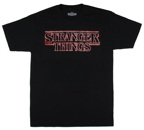 Stranger Things Men's Spray Paint Series Title Logo Big & Tall T-Shirt