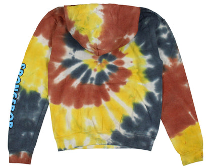 SpongeBob SquarePants Patrick Stay Weird Tie-Dye Logo Men's Pullover Hoodie