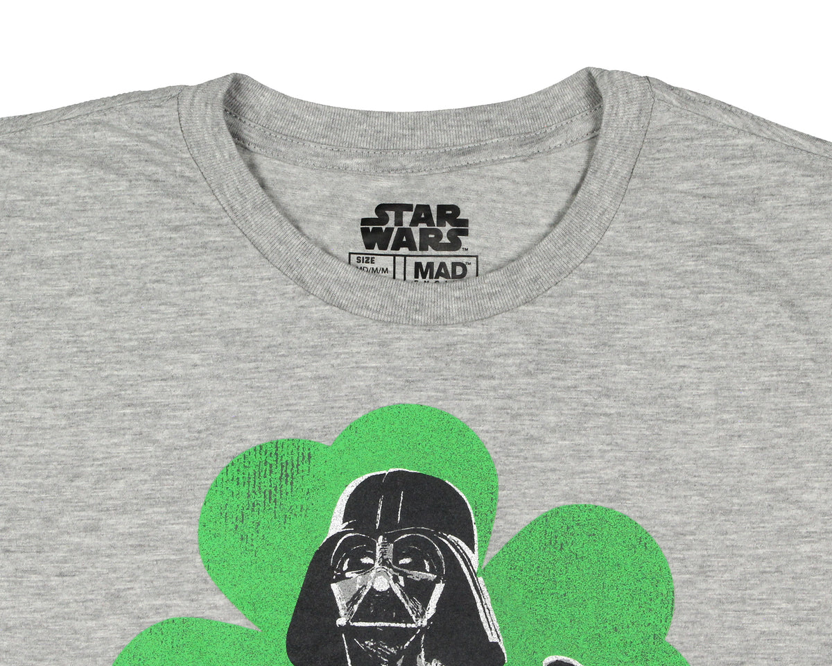 Star Wars Men's Darth Vader The Luck Is Strong With This One Graphic T-Shirt