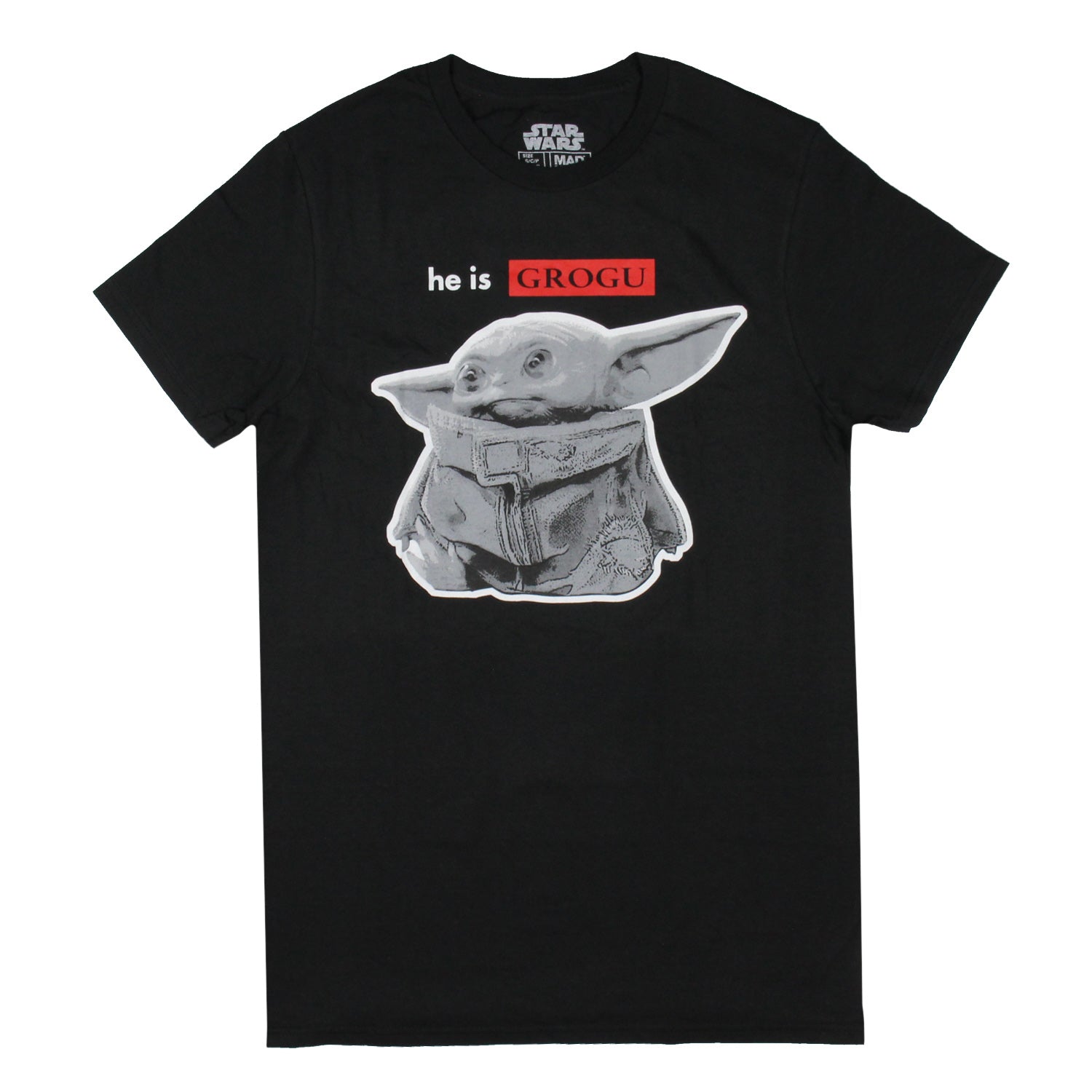 Star Wars Men's He is Grogu Graphic Print T-Shirt