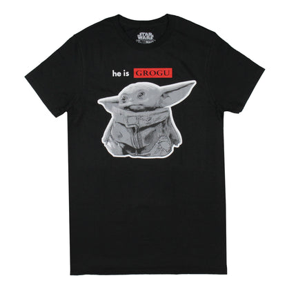 Star Wars Men's He is Grogu Graphic Print T-Shirt