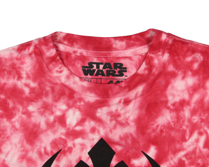 Star Wars Boys Rebel Alliance Symbol Tie Dye Red White Black T-Shirt Kids