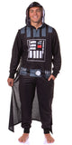 Star Wars Hooded Union Suit Men's Darth Vader Caped Costume Pajama