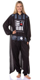 Star Wars Hooded Union Suit Men's Darth Vader Caped Costume Pajama