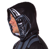 Star Wars Hooded Union Suit Men's Darth Vader Caped Costume Pajama