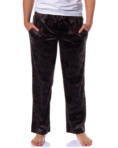 Star Wars Men's Tie Fighter Millennium Falcon Ships Lounge Pajama Pants