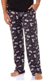 Star Wars Men's Movie Logos And Spaceships Falcon Lounge Sleep Pajama Pants