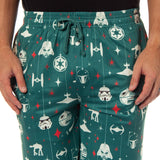 Star Wars Men's Millennium Falcon Death Star Trooper Vader Sleep Pajama Pants