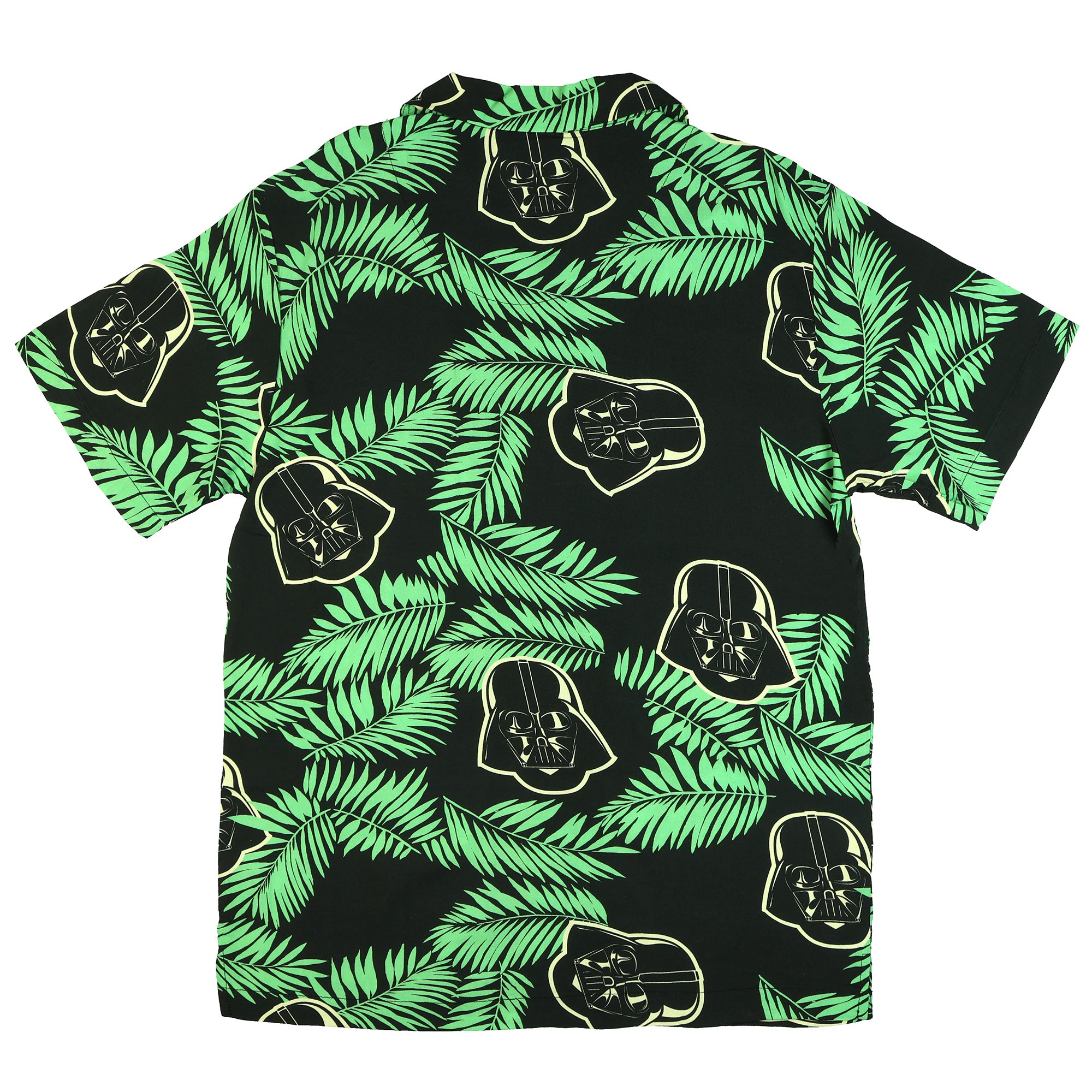 Star Wars Darth Vader Men's Tropical Hawaiian Shirt Button Up Woven Top