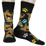 Scooby-Doo Men's Scooby-Inspired Mix and Match 5-Pack Crew Socks Shoe Size 6-12